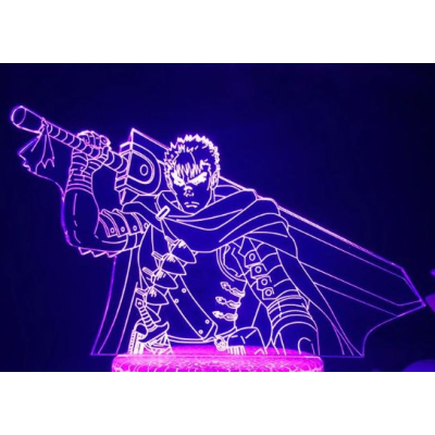 Luminária em Acrílico Berserk mod 08